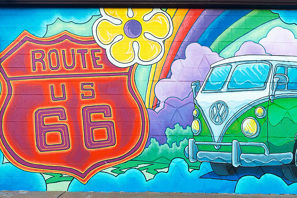 Route 66 Mural