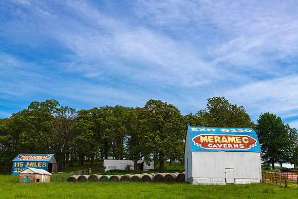 Meramec Barn Sign