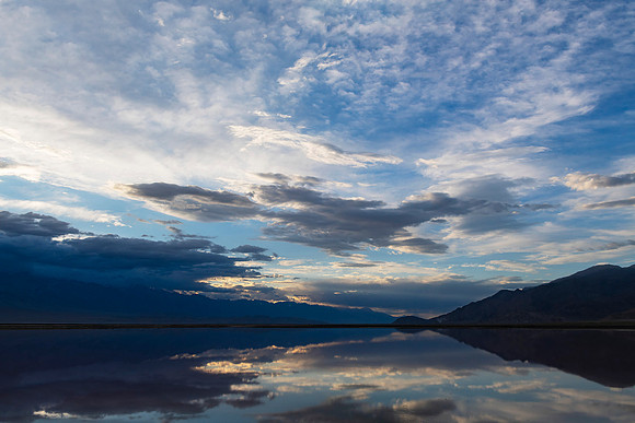 Afternoon Clouds At Owens Lake