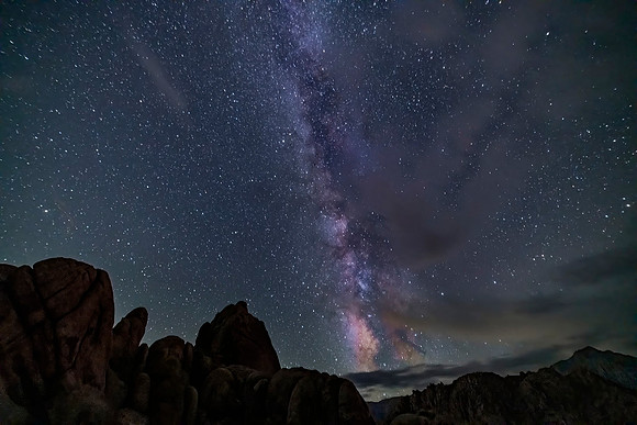 Lone Pine Milky Way