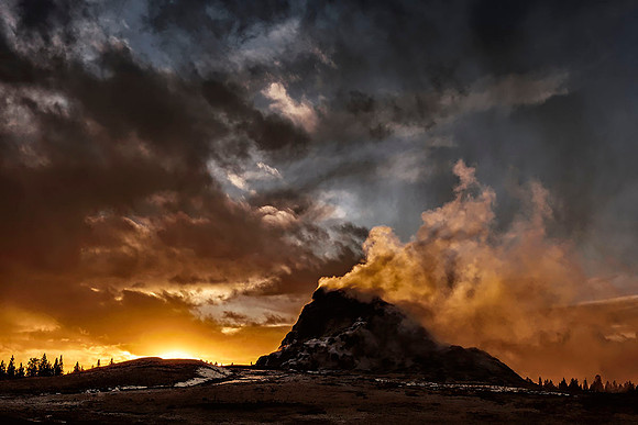 White Dome Geyser / Ed. 25