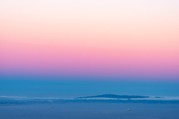 Sunset Over The Pacific